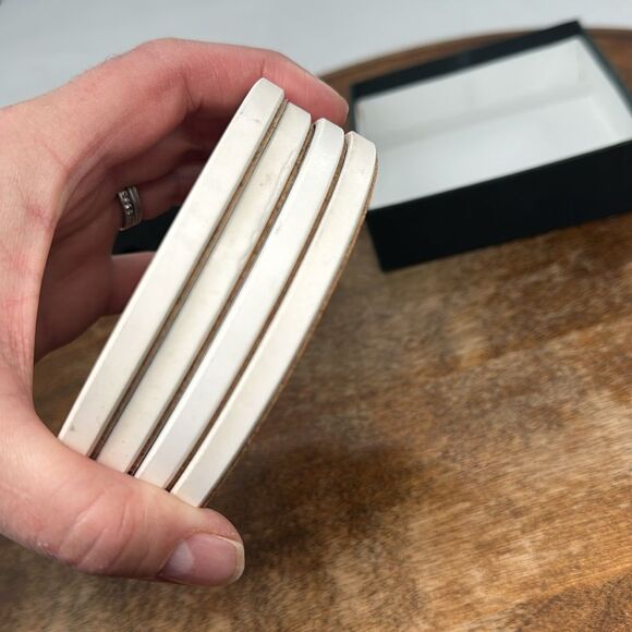 Cocktails Coasters Chickens Set of 4 in Box Absorbant - Picture 9 of 15